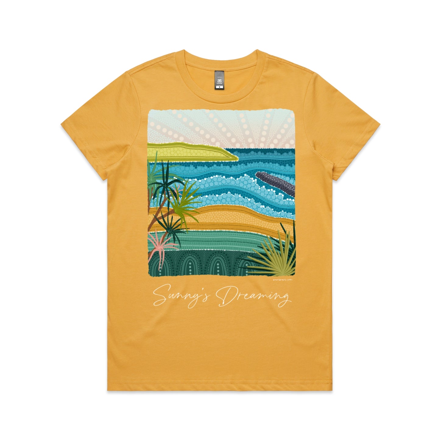 Sunny's Dreaming | Women's t-shirt with white text