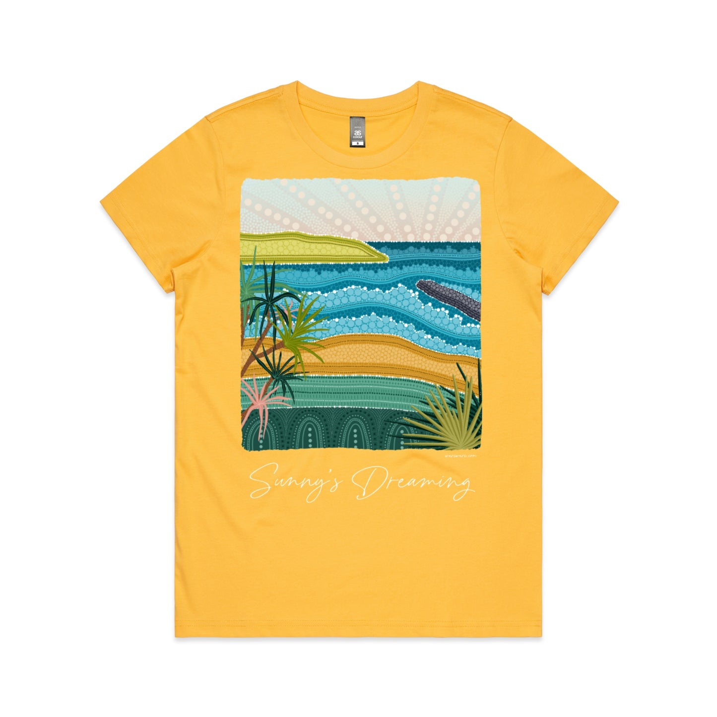 Sunny's Dreaming | Women's t-shirt with white text