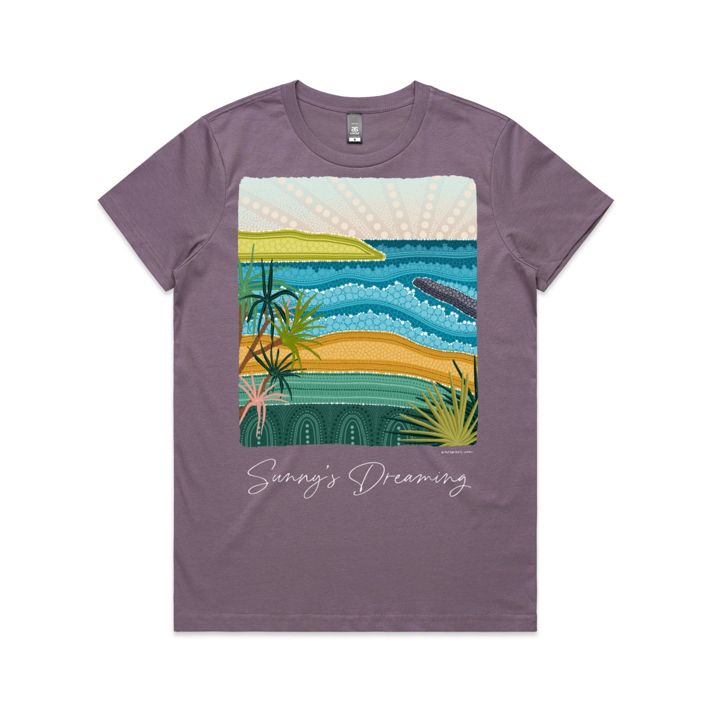 Sunny's Dreaming | Women's t-shirt with white text