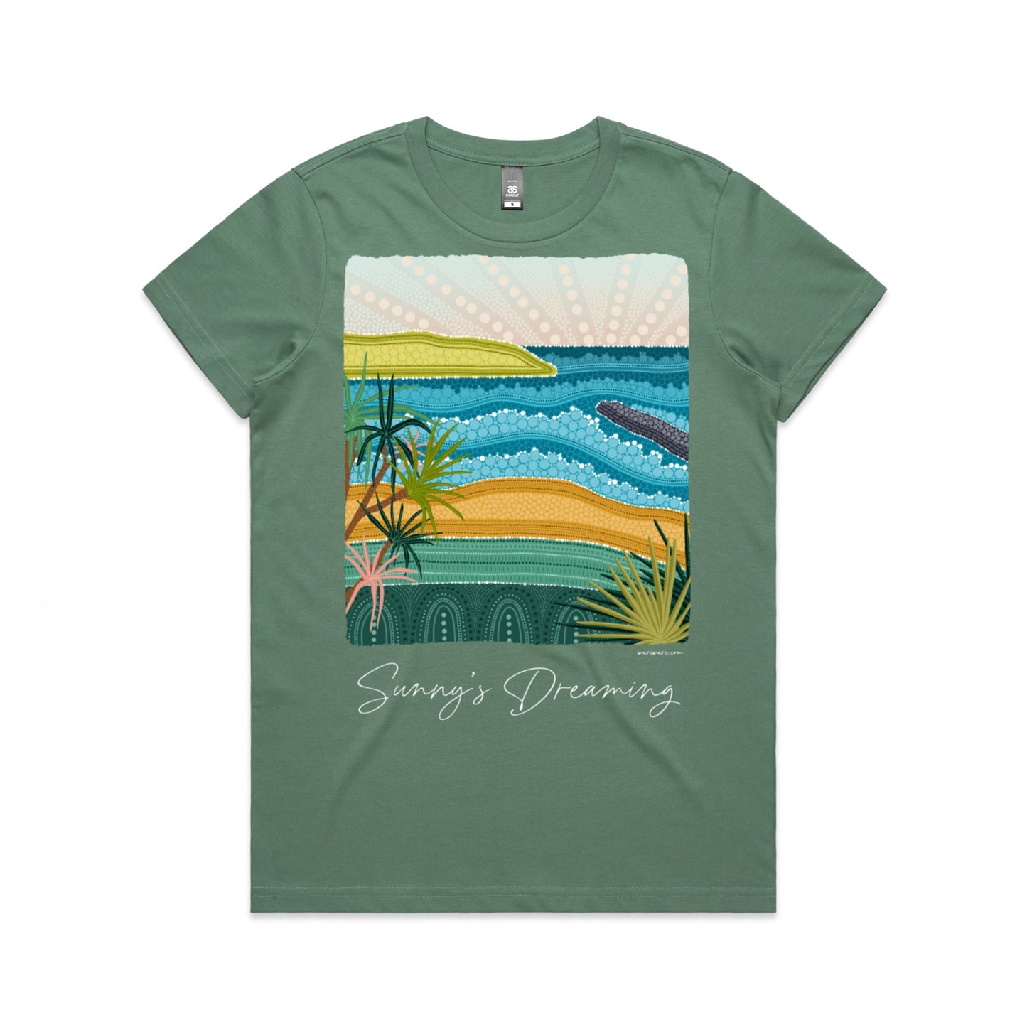 Sunny's Dreaming | Women's t-shirt with white text