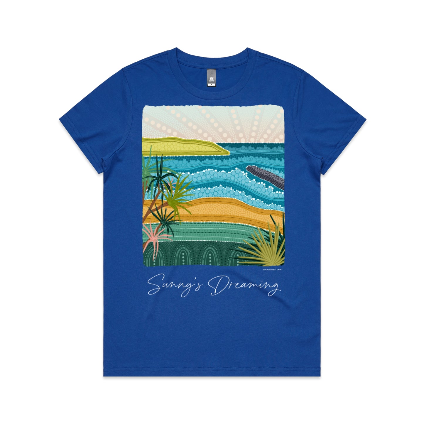 Sunny's Dreaming | Women's t-shirt with white text