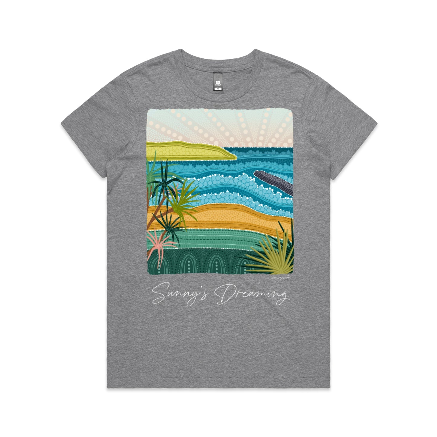 Sunny's Dreaming | Women's t-shirt with white text