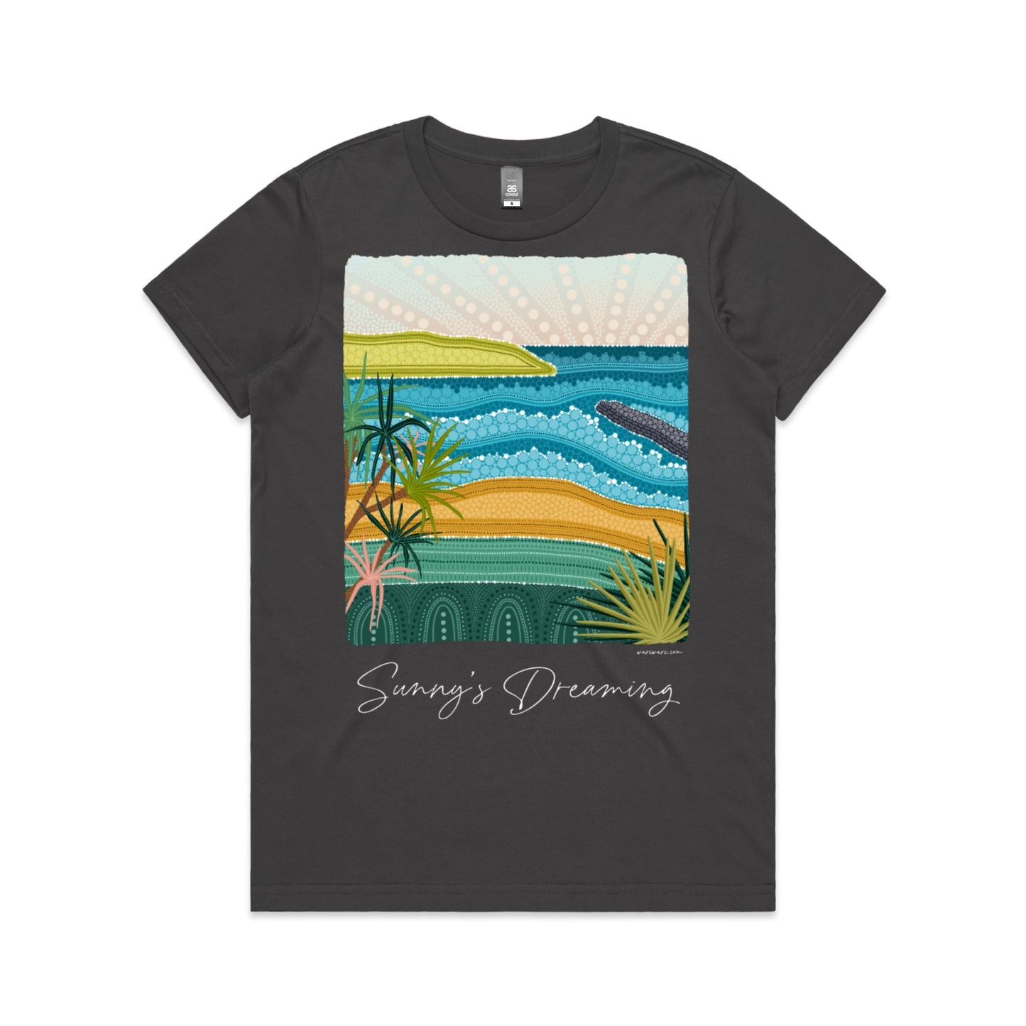 Sunny's Dreaming | Women's t-shirt with white text