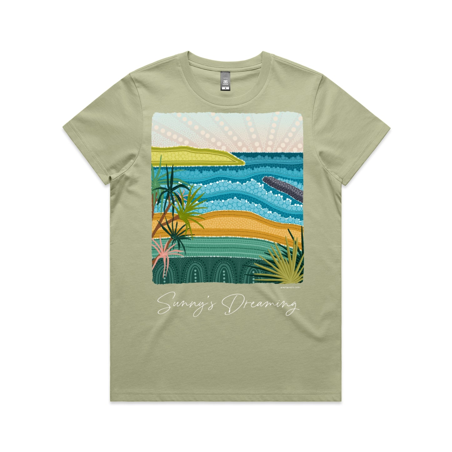 Sunny's Dreaming | Women's t-shirt with white text