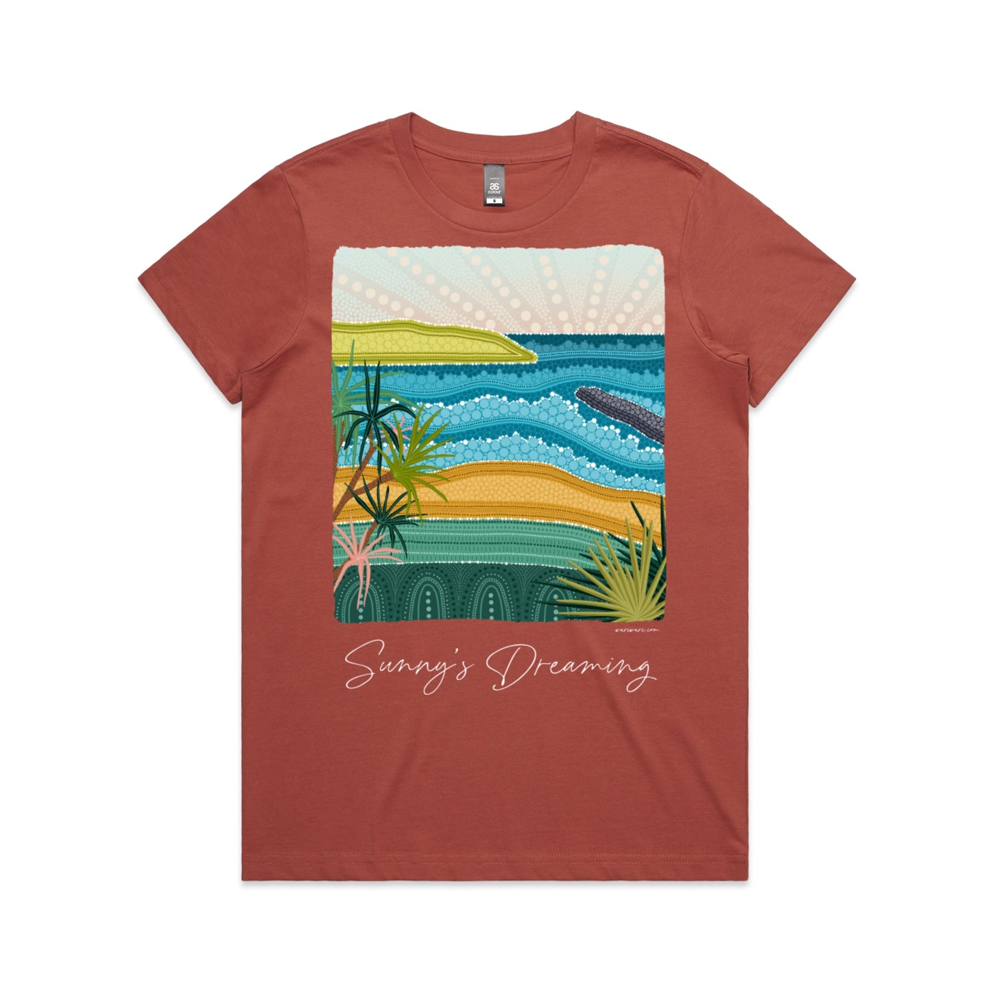 Sunny's Dreaming | Women's t-shirt with white text