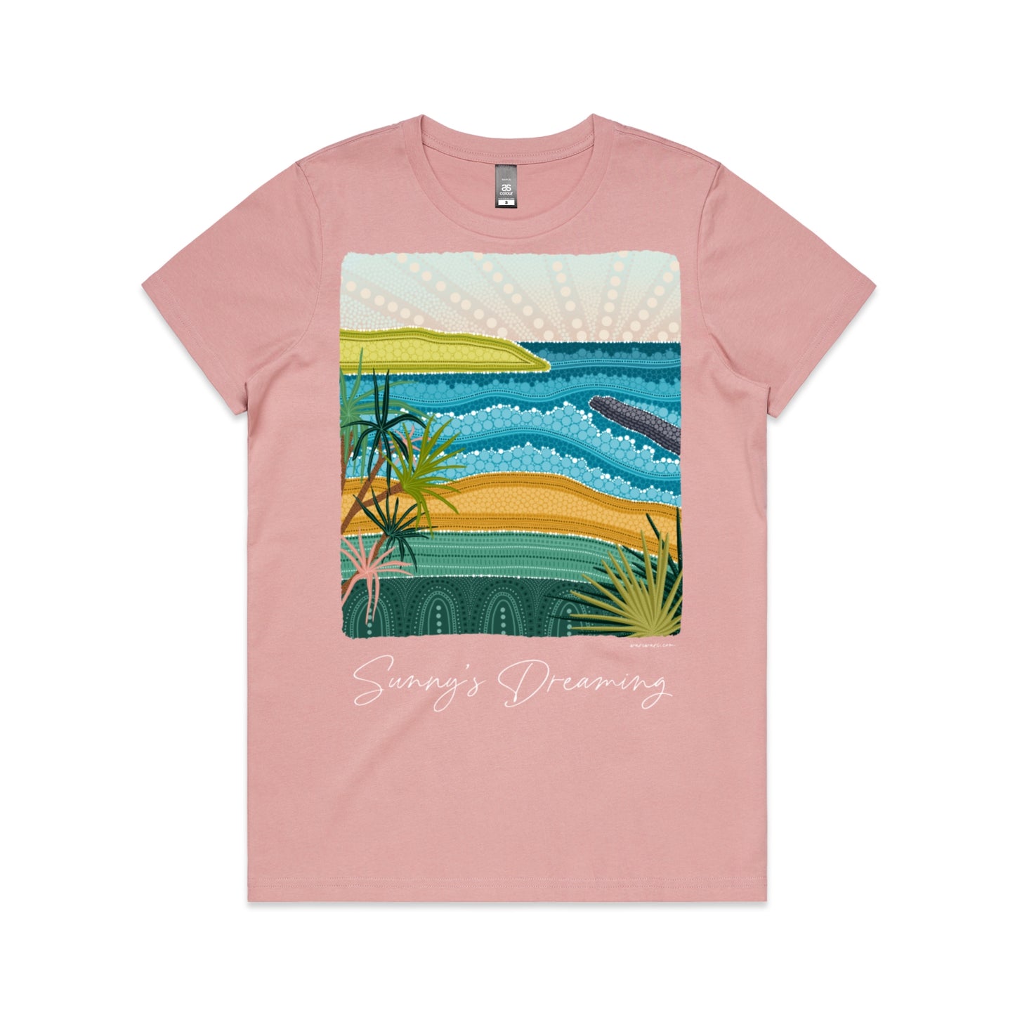 Sunny's Dreaming | Women's t-shirt with white text