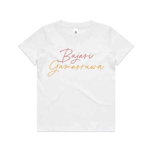 Bujari Gamarruwa | Kid's t-shirt in full colour