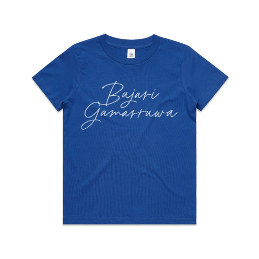 Bujari Gamarruwa | Kid's t-shirt in white