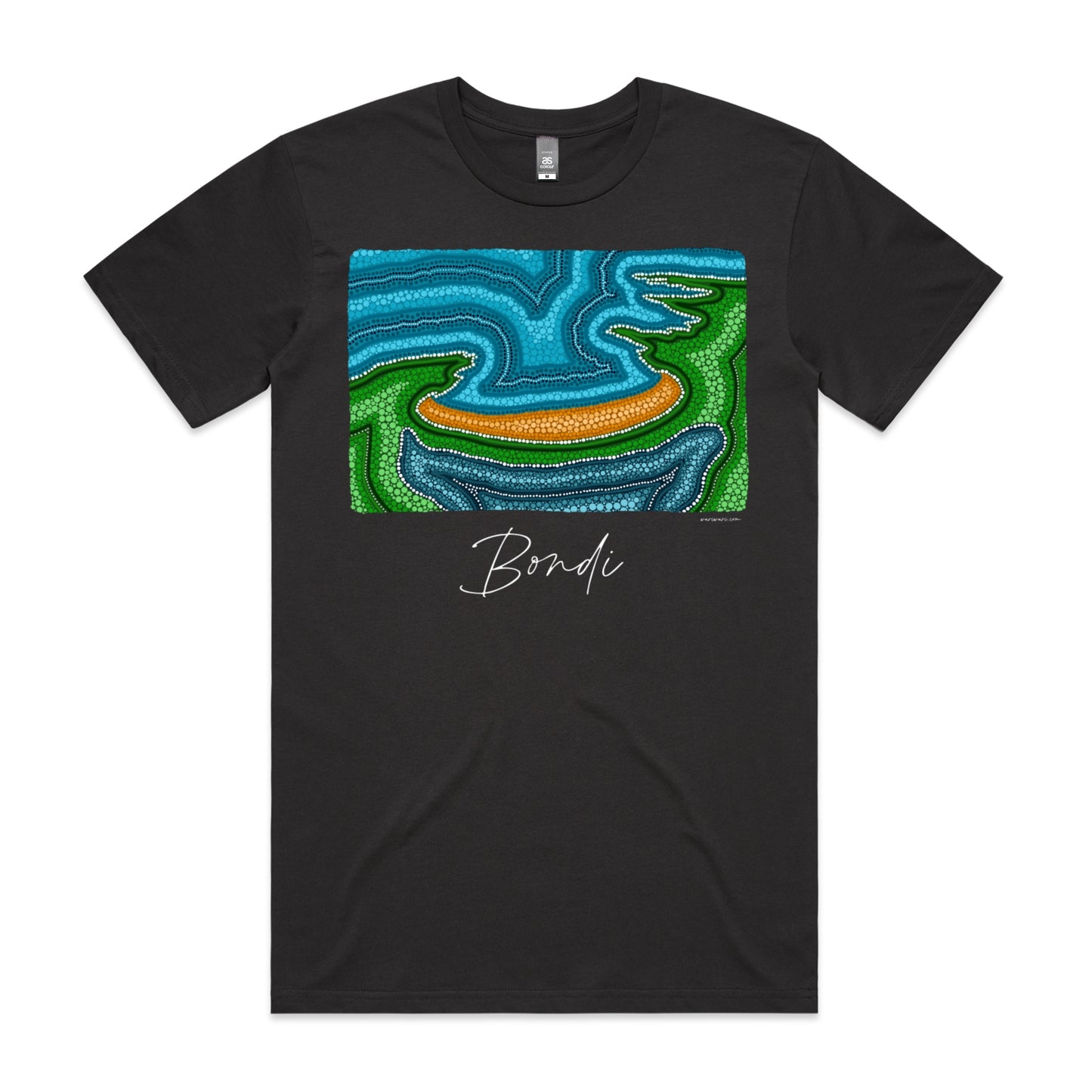 Old Bondi | Men's t-shirt with white text