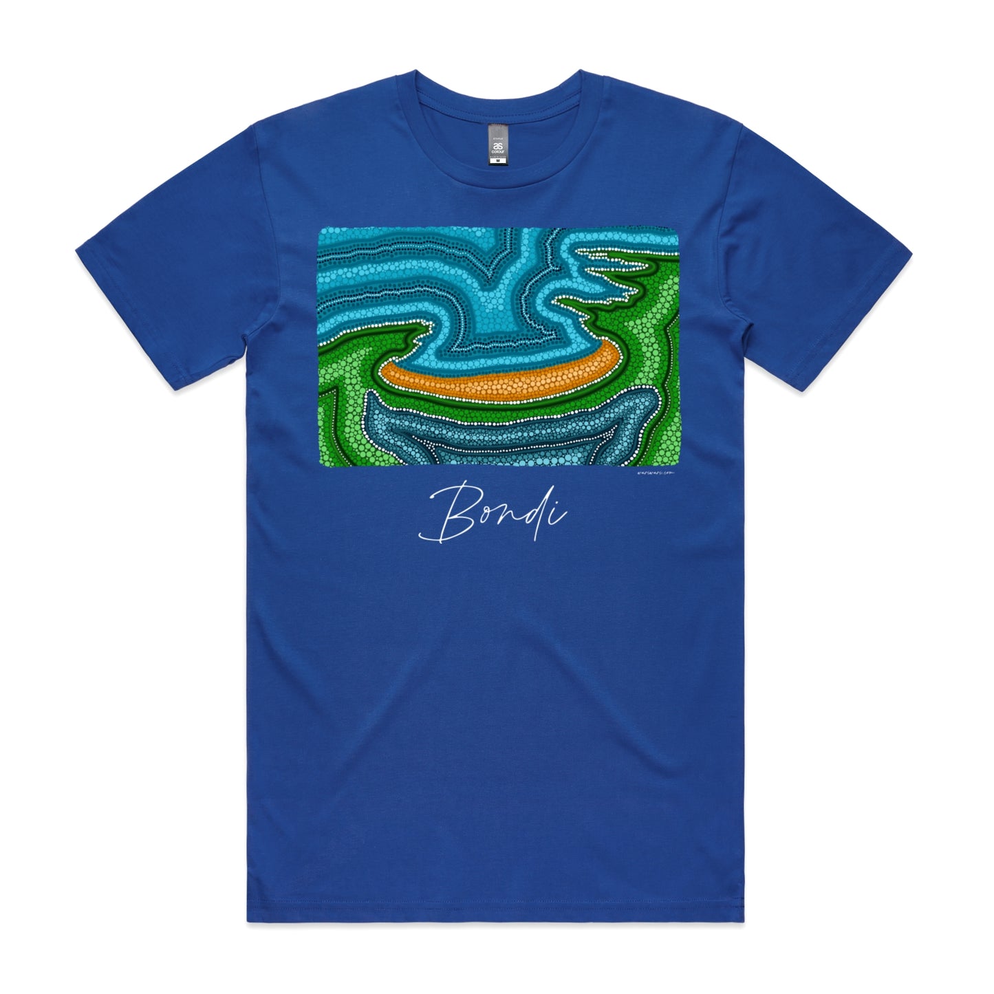 Old Bondi | Men's t-shirt with white text