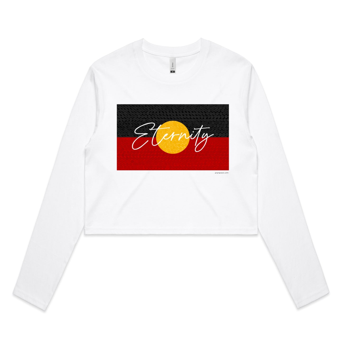 Eternity | Women's long sleeve crop t-shirt