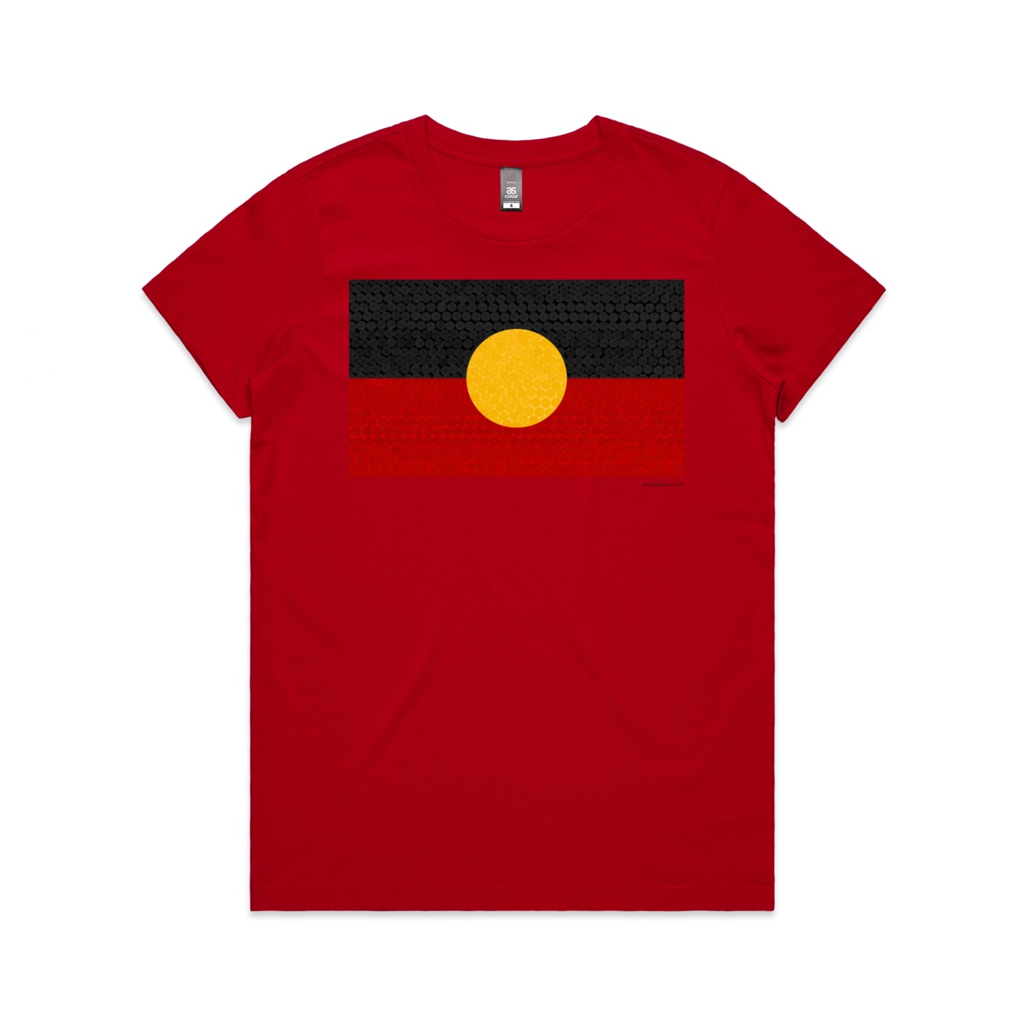 Aboriginal dot flag | Women's t-shirt