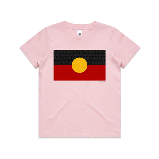 Aboriginal dot flag | Kid's t-shirt