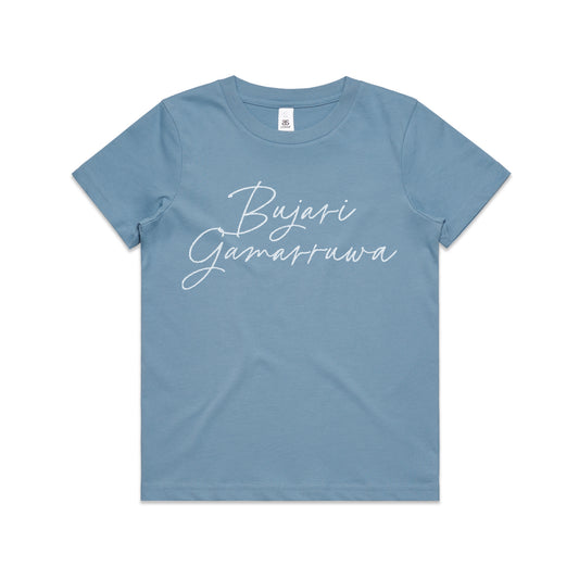 Bujari Gamarruwa | Kid's t-shirt in white