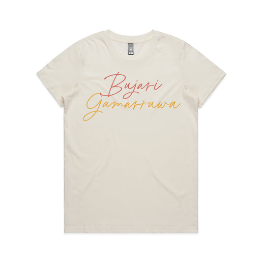 Bujari Gamarruwa | Women's t-shirt in full colour