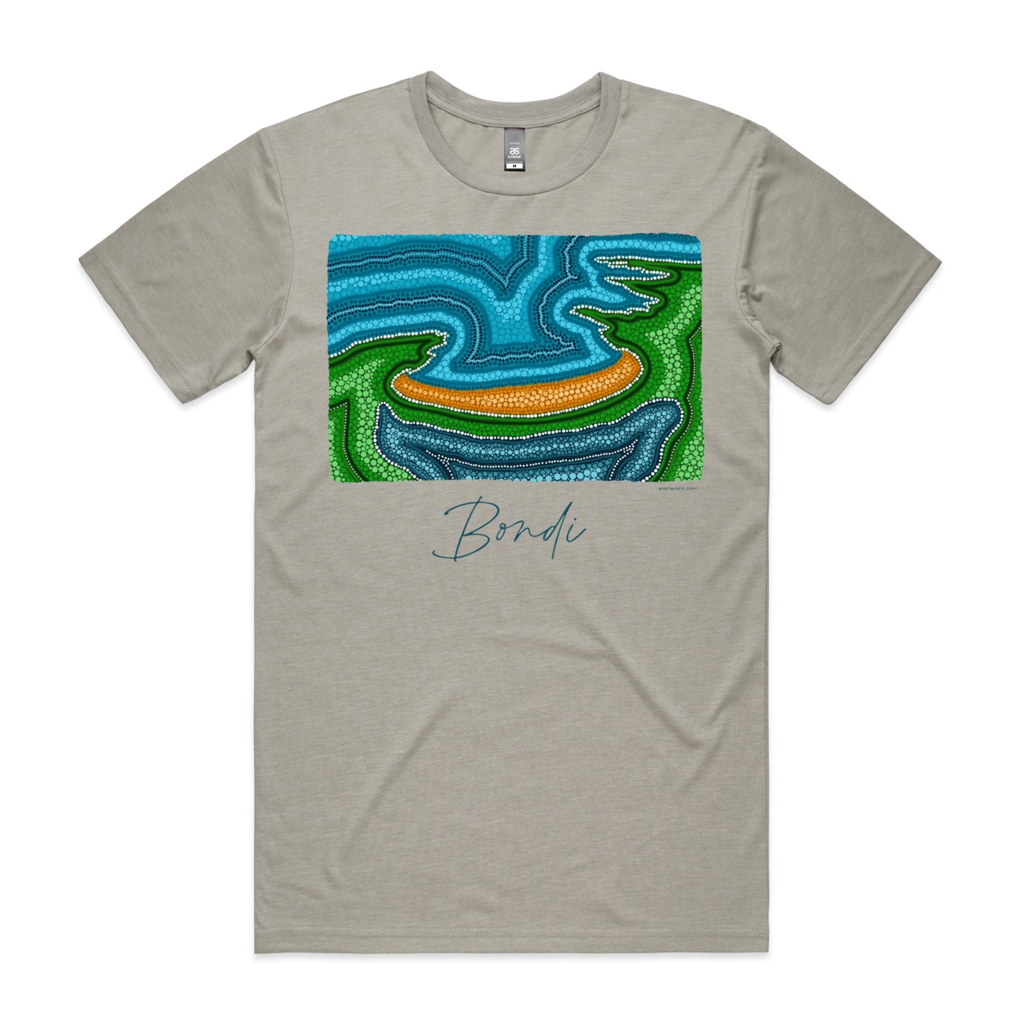 Old Bondi | Men's t-shirt with navy text