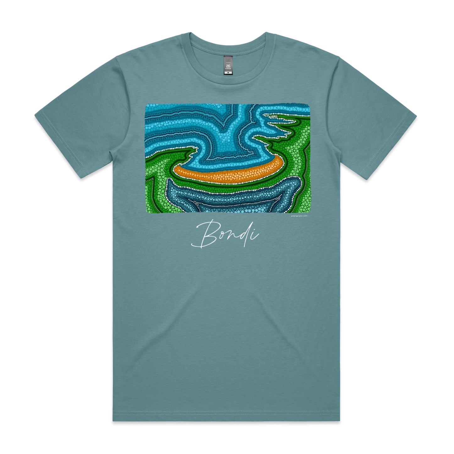 Old Bondi | Men's t-shirt with white text