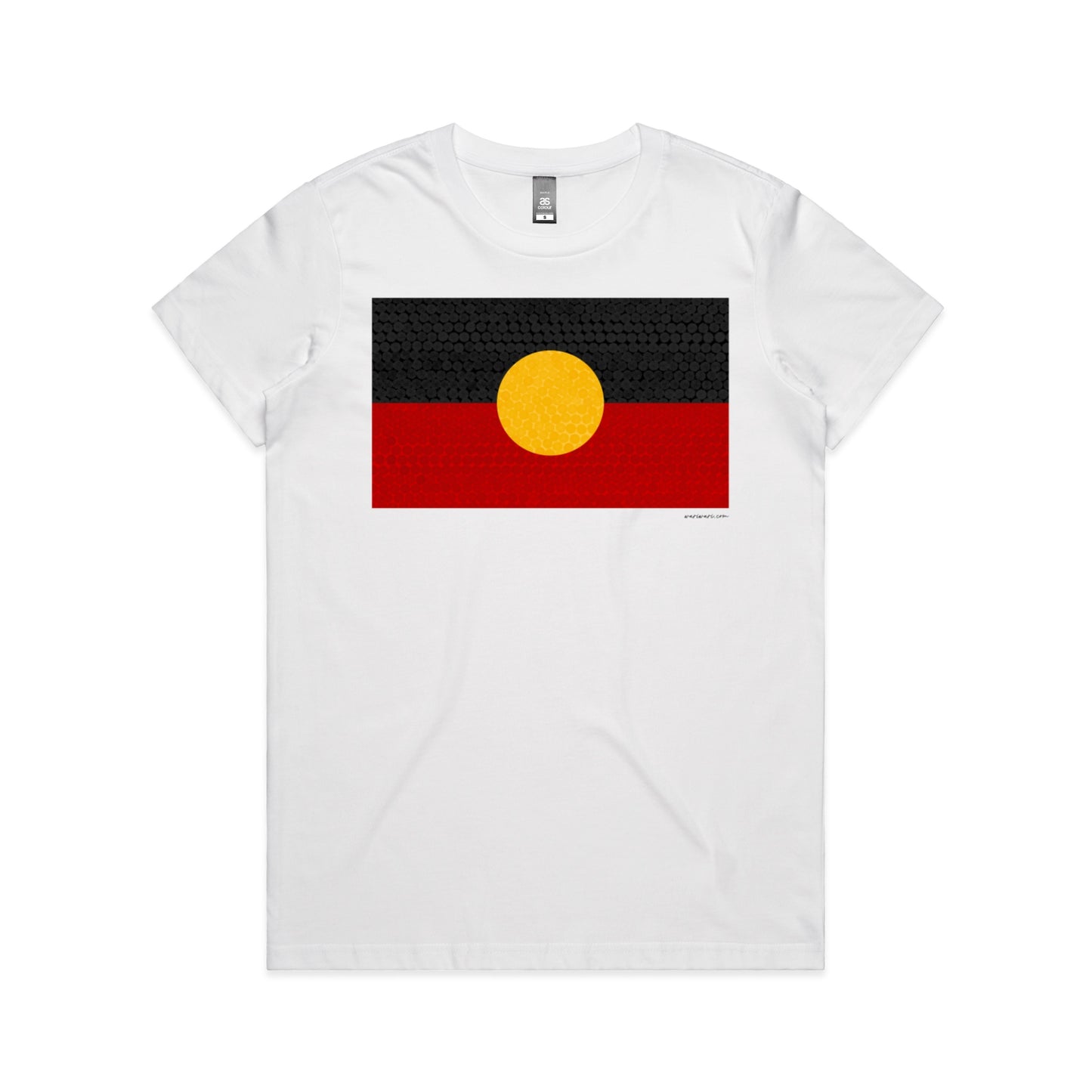 Aboriginal dot flag | Women's t-shirt