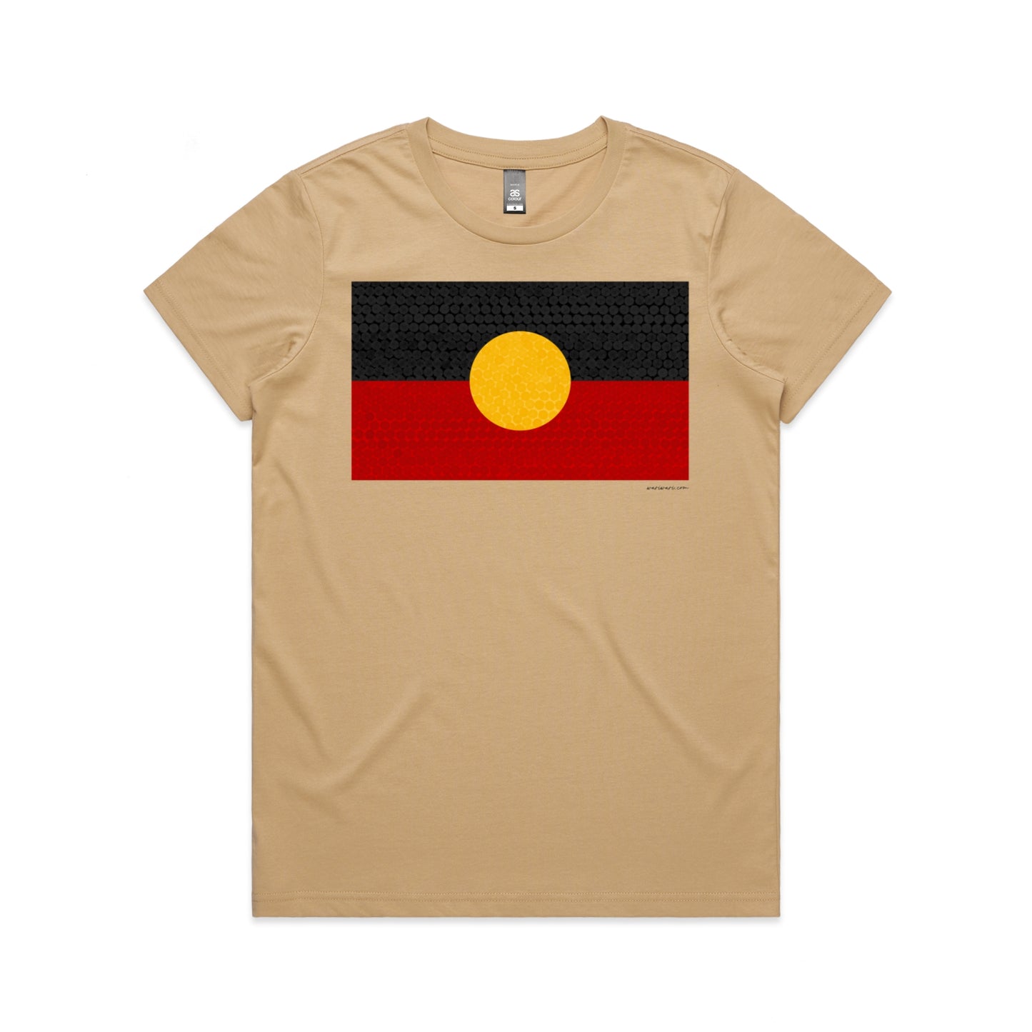 Aboriginal dot flag | Women's t-shirt