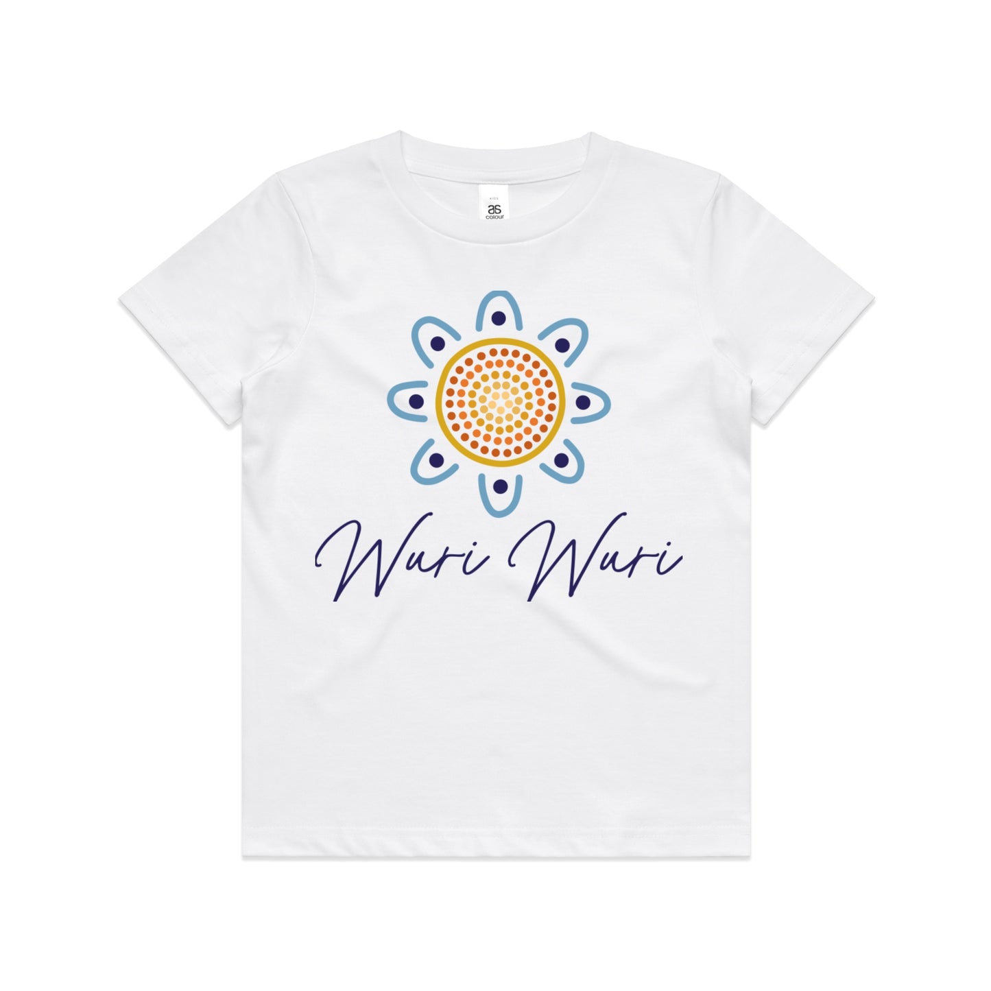 Wuri Wuri dots| Kid's t-shirt in full colour