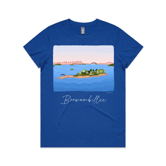 Boowambillee | Women's t-shirt with white text